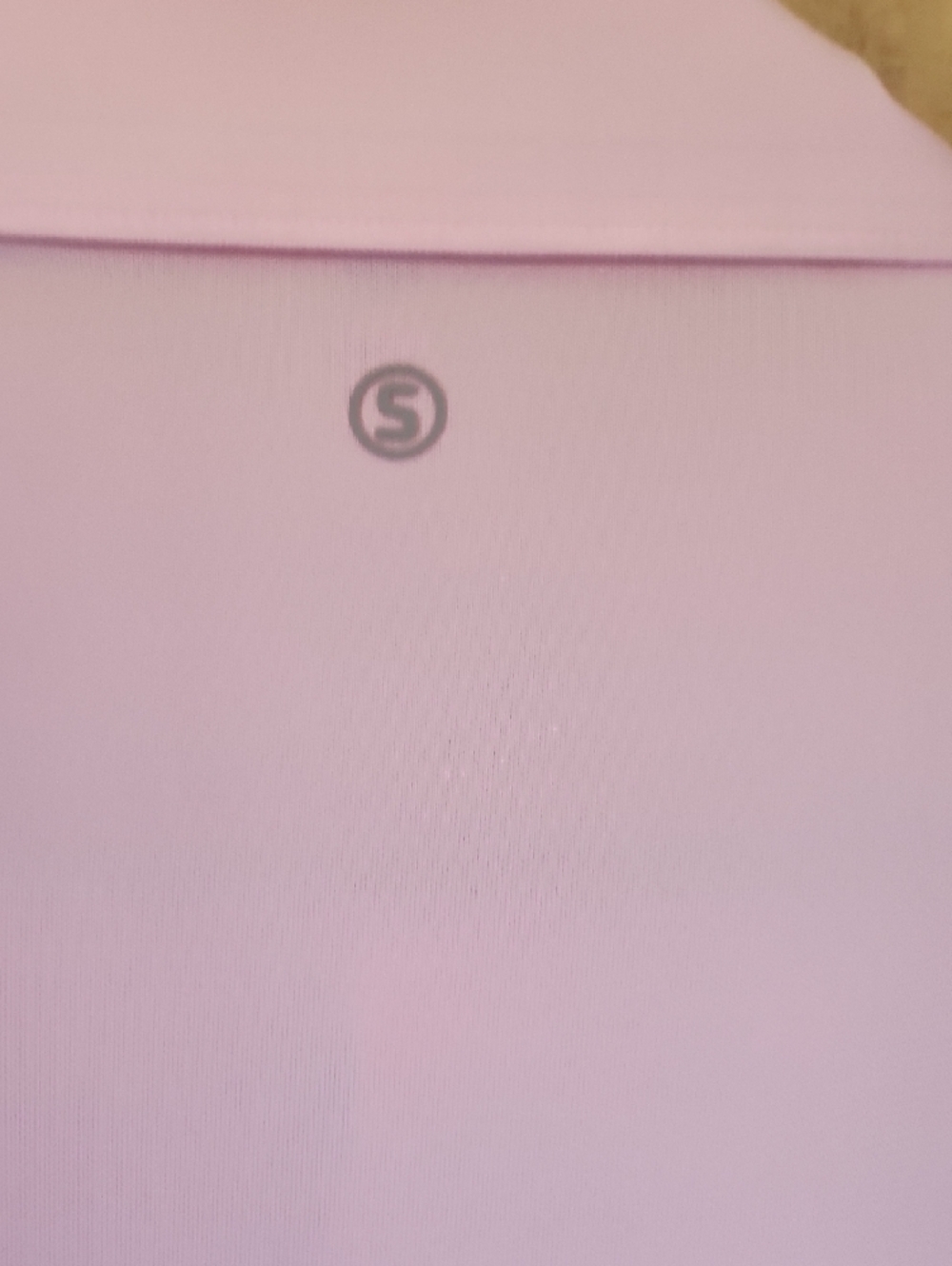 SALE- NWT- Men's by "Stitch" Light Pink Short-Sleeve Polo with Embroidered Logo - Picture 8 of 8